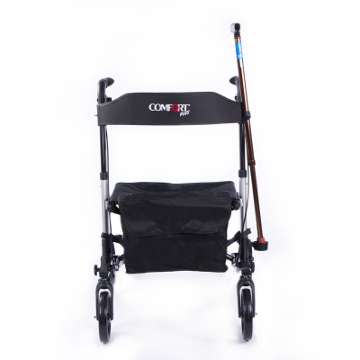 Comfort Plus DM-9102 Gümüş Lüx Alüminyum Rolatör