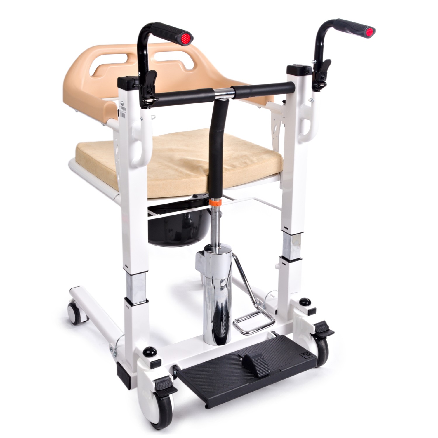 Comfort Plus DM-160 Tuvaletli Tekerlekli Sandalye, Tuvalet Sandalyesi