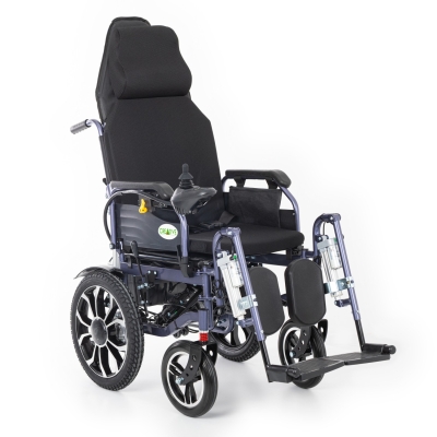 Creative CR-8012 Akülü Tekerlekli Sandalye Özellikli Motorlu Sırt Yatar ve Motorlu Ayak Kalkar (Havalı Minder) Hediyeli