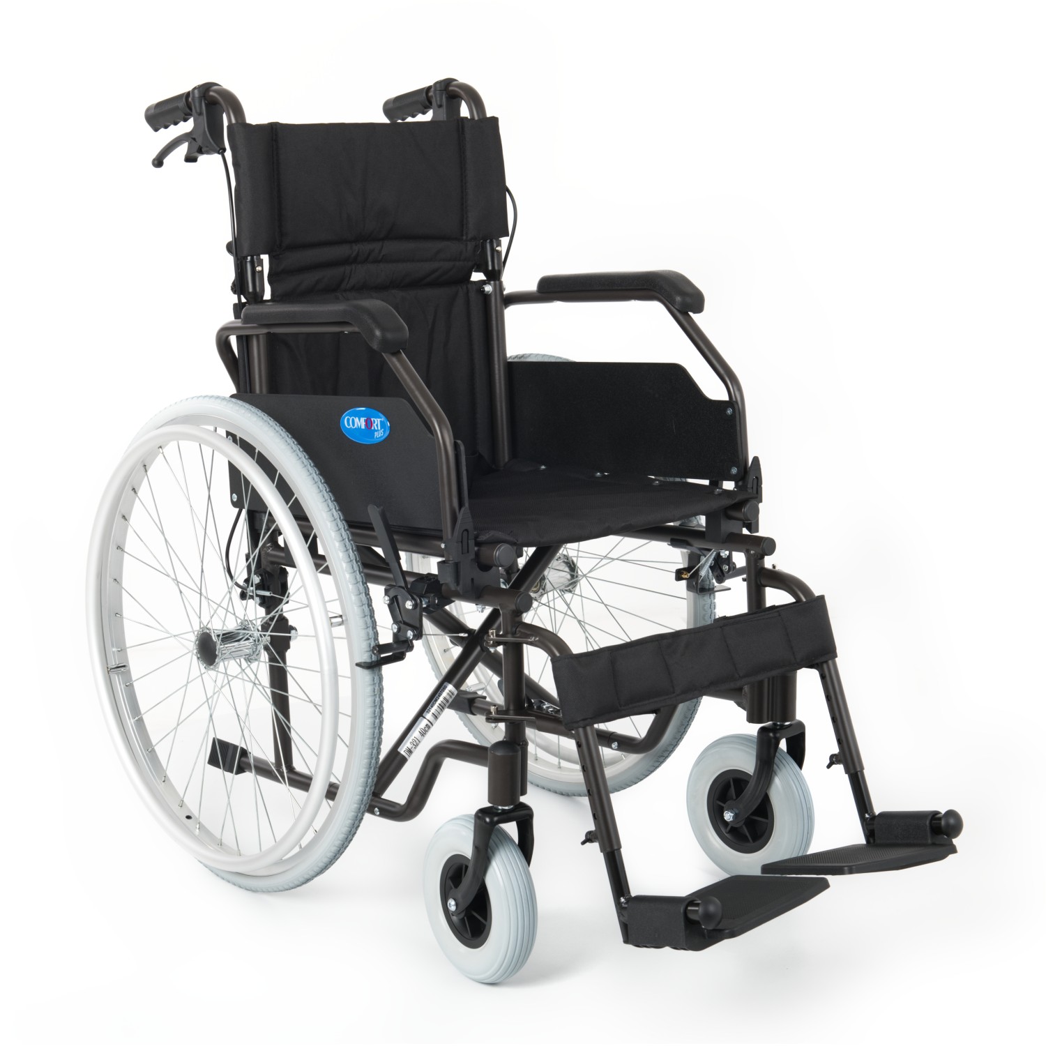 Comfort Plus DM-321 40cm Hafif Alüminyum Özellikli Tekerlekli Sandalye