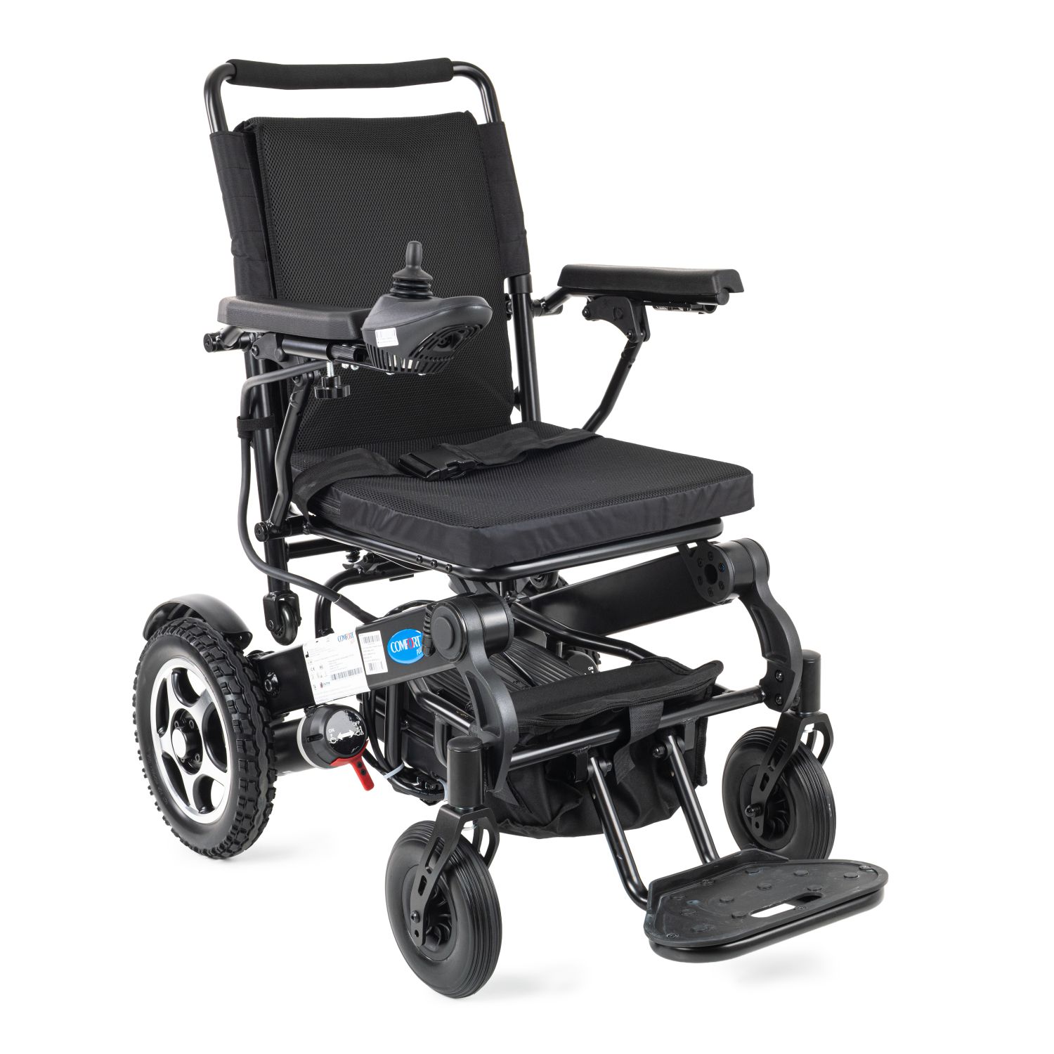 Comfort Plus Ergostar-Lux Siyah Akülü Tekerlekli Sandalye 2026
