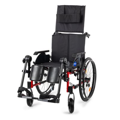 Comfort Plus Recline 45cm (AL-001JL) Sırt Yatar Tekerlekli Sandalye ( Baldır Destekli )