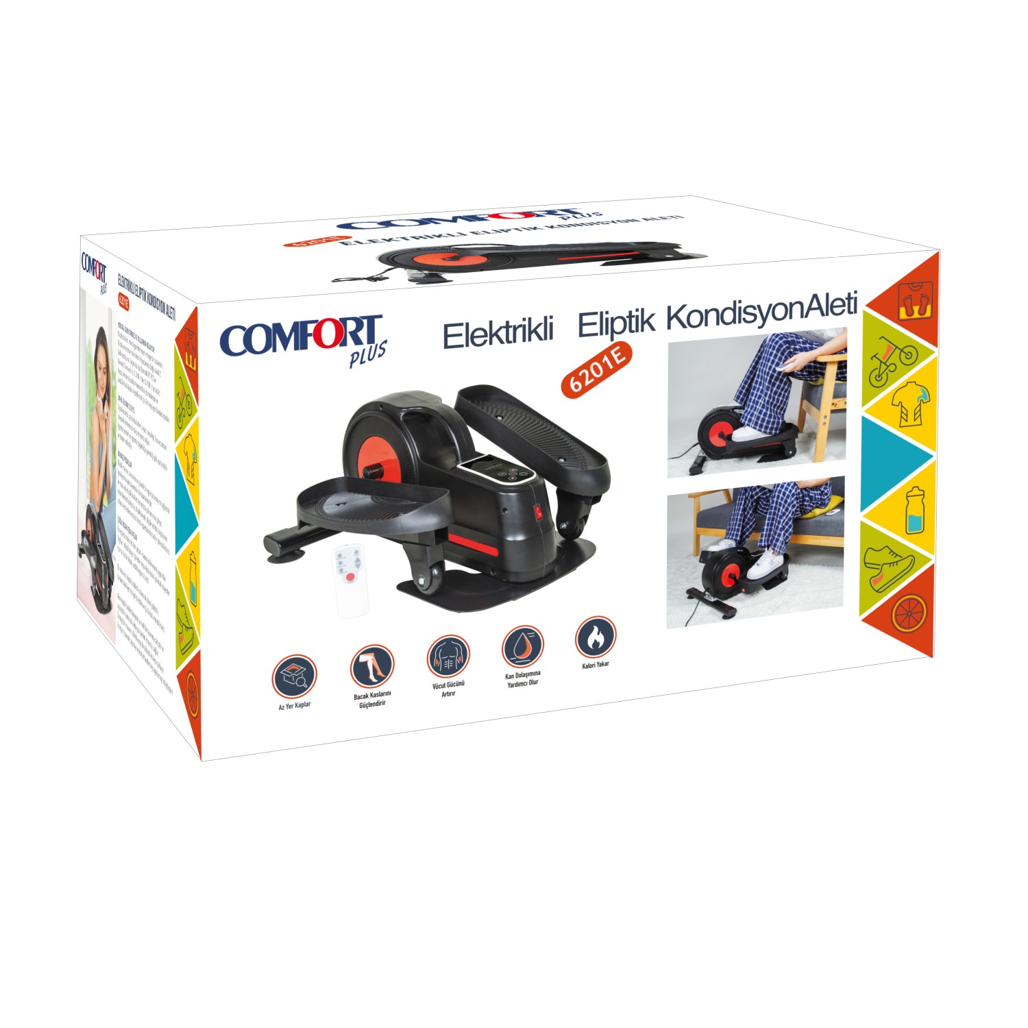 Comfort Plus DM-6201E Elektrikli Eliptik Kondisyon Aleti