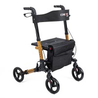 Comfort Plus DM-9102 Kahverengi Lüx Alüminyum Rolatör