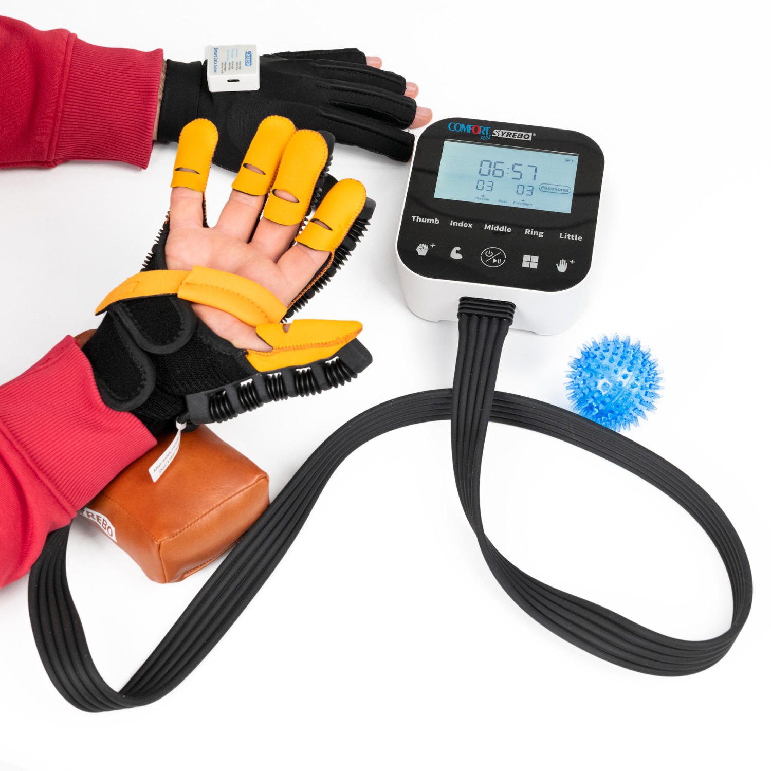 Comfort PLus Syrebo SY-HRC12 Parmakları Tek Tek Çalıştıran El Rehabilitasyon Robotu