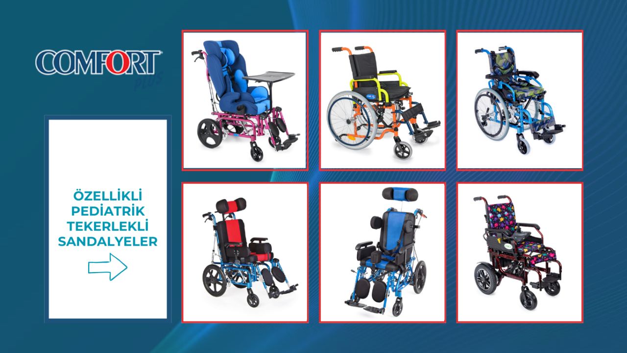 Pediatrik Tekerlekli Sandalye